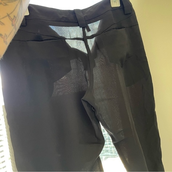 BCBG Sheer Capri Breezy Summer Pants Size 4 - Picture 13 of 15